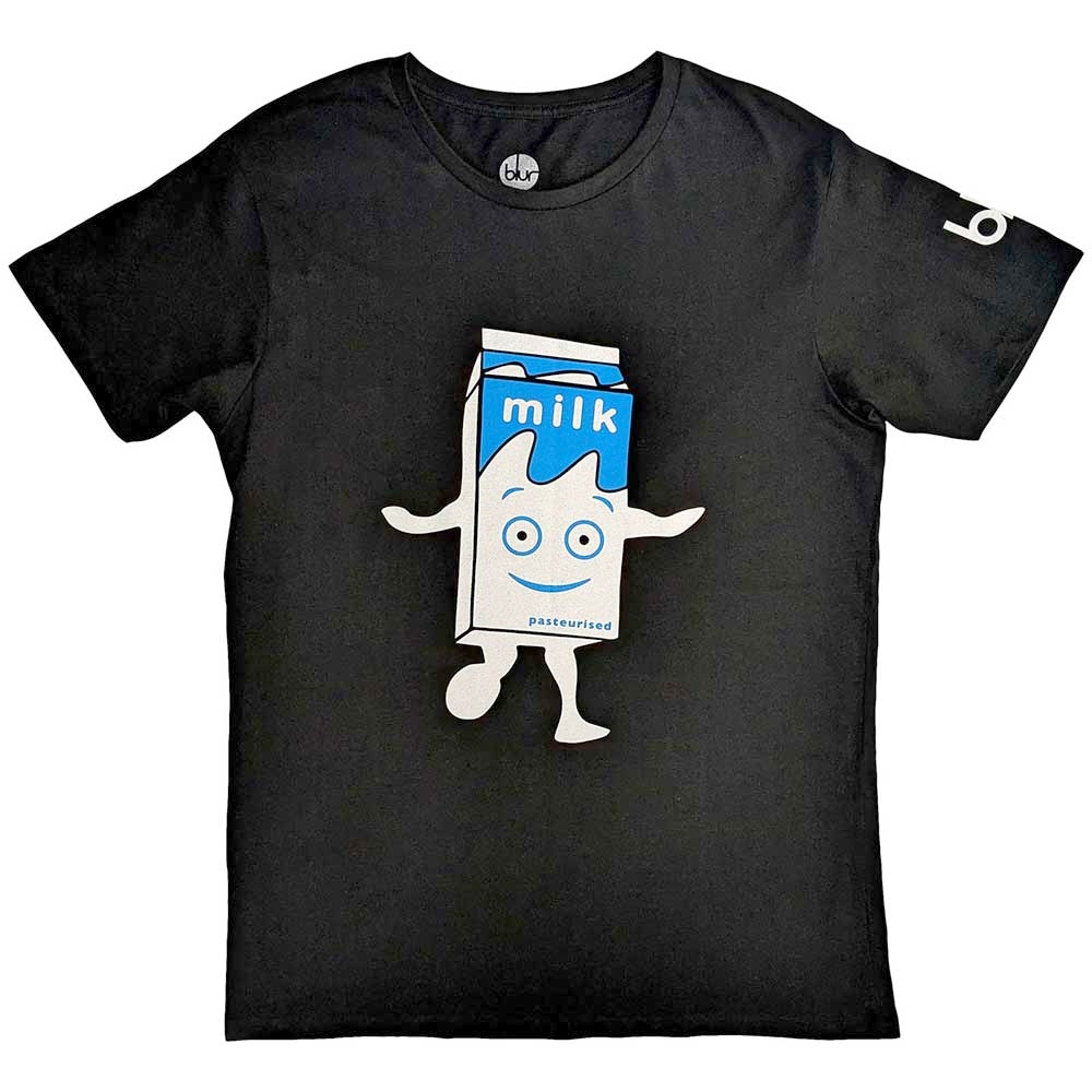 Blur - Milky Heren Tshirt - Zwart